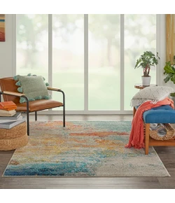 Nourison Home Celestial CES02 Sealife 3 ft. 11 in. X 5 ft. 11 in. Area Rug