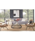 Nourison Natural Jute Natural NJT01 8 ft. Square Rug