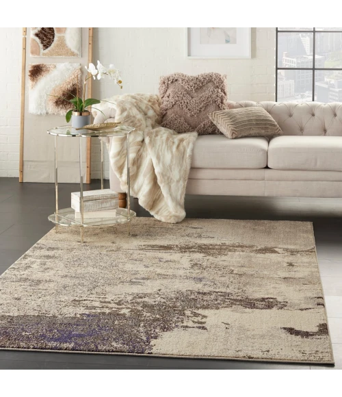 Nourison Celestial Area Rug CES02-Ivory/Grey
