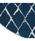 Nourison Twilight Round Area Rug TWI15 Navy 8' Round