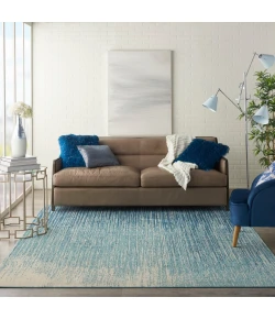 Nourison Home Passion PSN09 Navy Light Blue 9 ft. X 12 ft. Area Rug