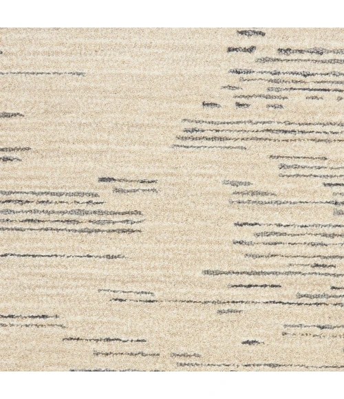 Michael Amini Ma30 Star Area Rug SMR02 Ivory/Grey 5'3" x 7'3"