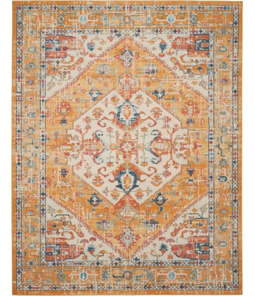 Nourison Passion Area Rug PSN23-Ivory/Yellow