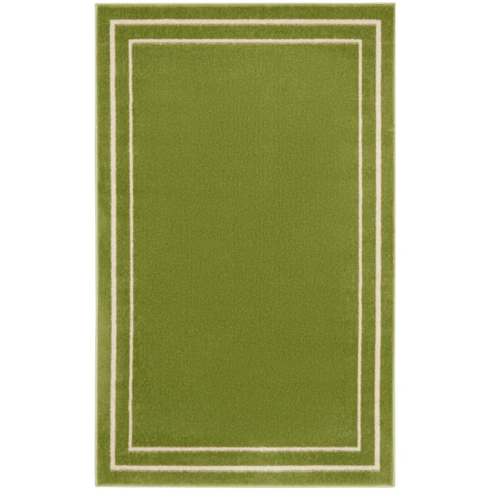 Nourison Nourison Essentials Area Rug NRE02 Green Ivory