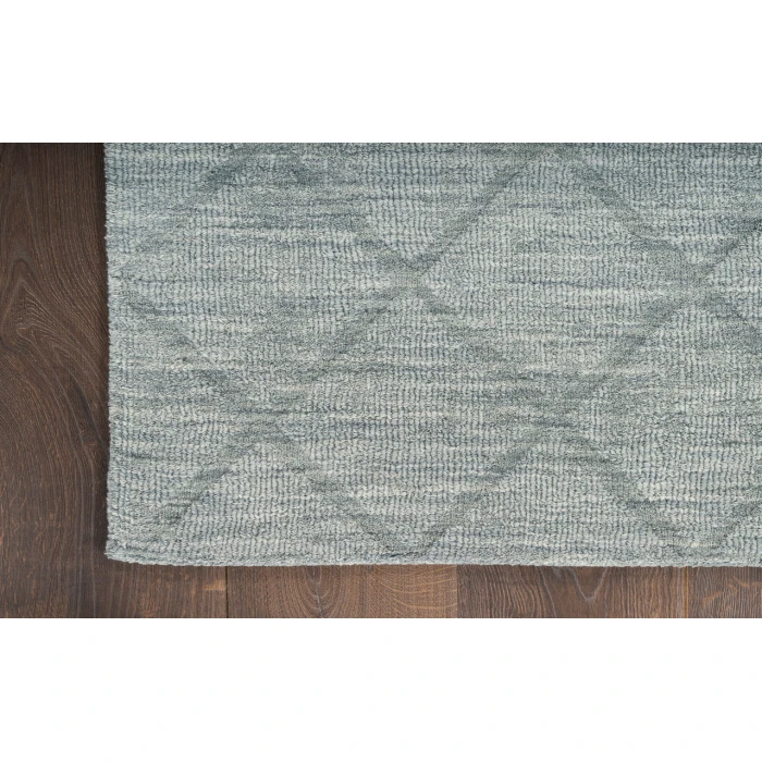 Nourison Wool Haven Blue WOH01 5 ft. 3 in. X 7 ft. 3 in. Rectangle Rug
