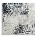 Nourison Dekor Grey Charcoal DEK07 7 ft. 10 in. X 9 ft. 10 in. Rect. Rug