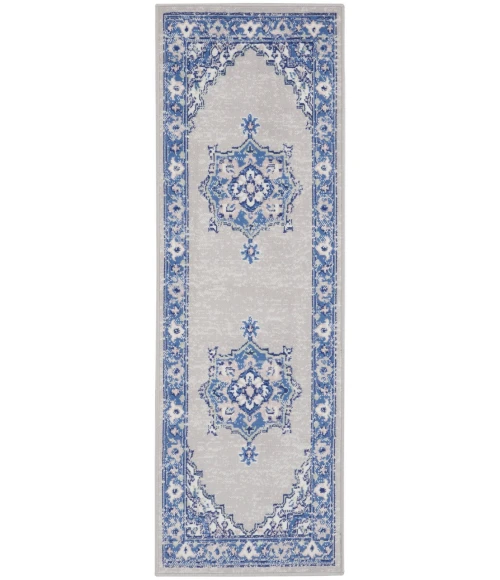 Nourison Whimsicle Area Rug WHS03-Grey Blue