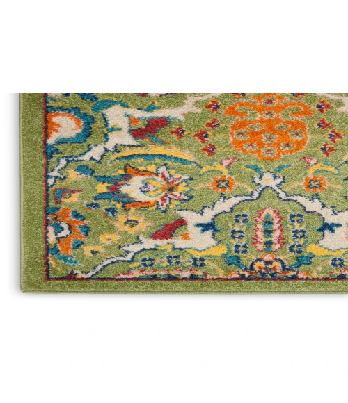 Nourison Allur Sage Ivory ALR03 2 ft. 3 in. X 12 ft. Rectangle Rug
