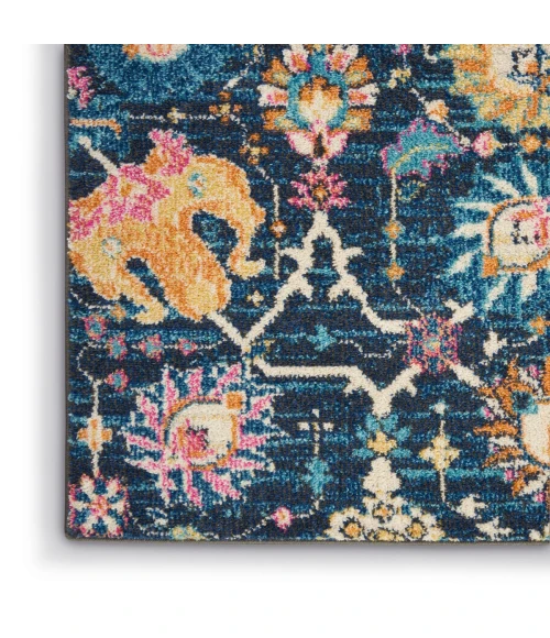 Nourison Passion Area Rug PSN01 Navy 9' x 12'