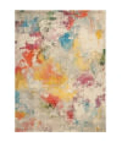 Nourison Home Celestial CES12 Ivory Multicolor 9 ft. X 12 ft. Area Rug
