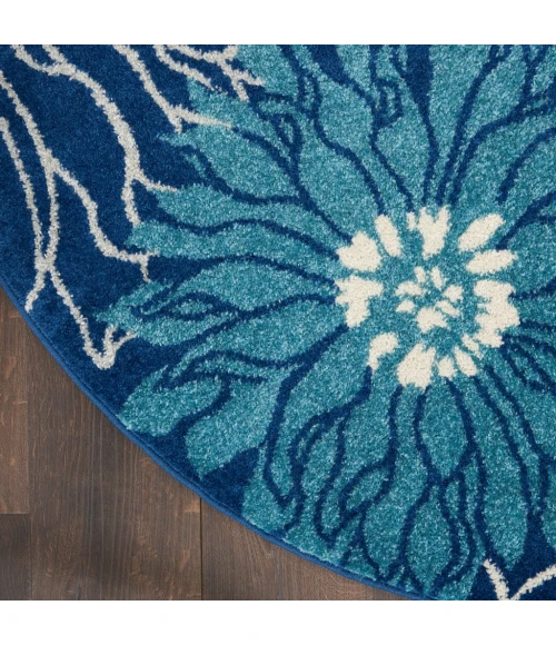 Nourison Passion Area Rug PSN17-Navy/Ivory