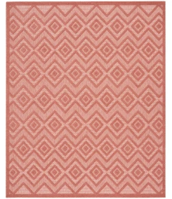 Nourison Home Versatile NRV01 Coral Orange 9 ft. X 12 ft. Area Rug