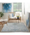 Nourison Elation Area Rug ETN10-Ivory Blue