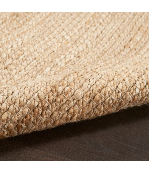 Nourison Natural Jute Area Rug NJT01 Bleached