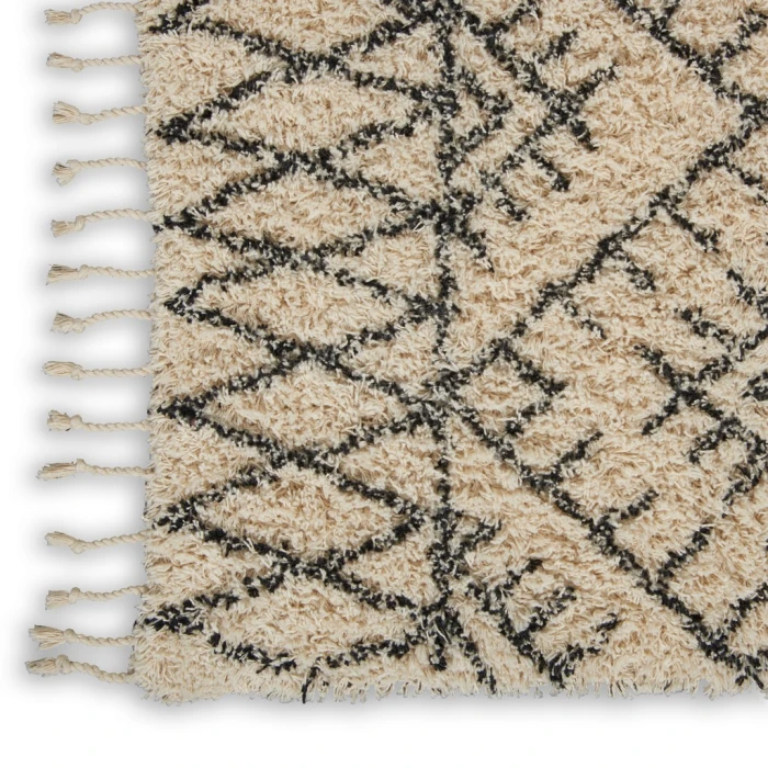 Nourison Native Art Area Rug NTV12-Ivory/Charcoal