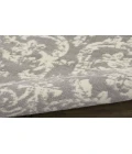 Nourison Jubilant Grey JUB09 2 ft. X 6 ft. Rectangle Rug