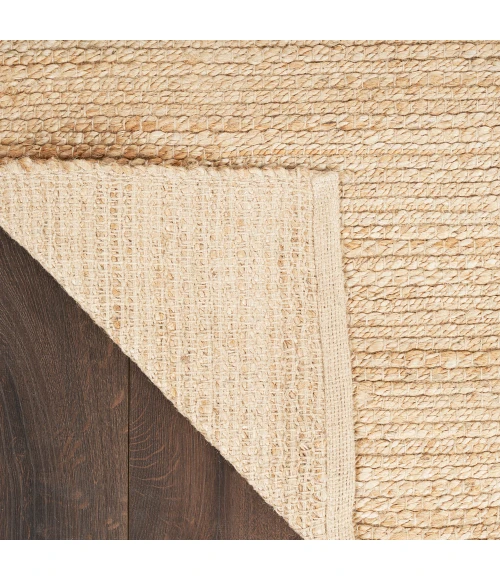 Nourison Natural Jute Area Rug NJT01 Bleached