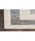 Nourison Serenity Home Grey Ivory SRH07 2 ft. 2 in. X 7 ft. 6 in. Rectangle Rug