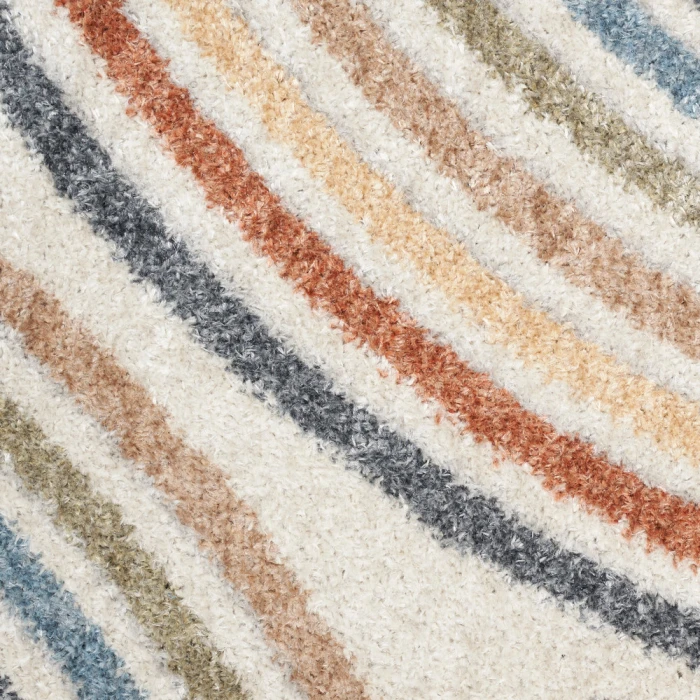 Nourison Astra Machine Washable Area Rug ASW08 Ivory/Multi