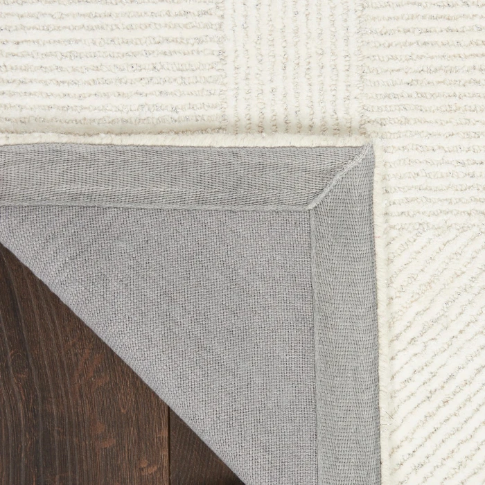 Michael Amini Ma30 Star Area Rug SMR01 Ivory 5'3" x 7'3"