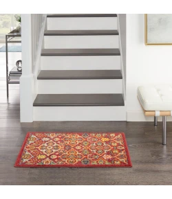 Nourison Home Allur ALR03 Red Multicolor 2 ft. X 3 ft. Area Rug