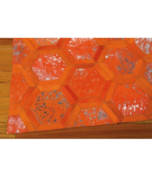 Michael Amini City Chic Area Rug MA100-Tangerine