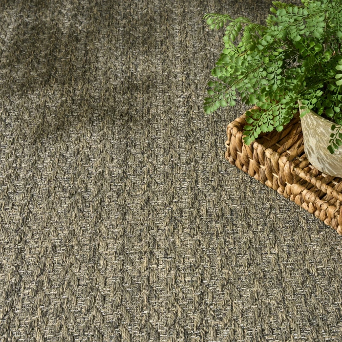 Nourison Tulum Olive TLM02 5 ft. 3 in. X 7 ft. Rect. Rug