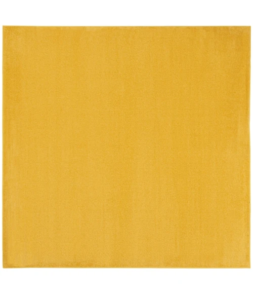 Nourison Essentials Yellow Area Rug NRE01-Yellow