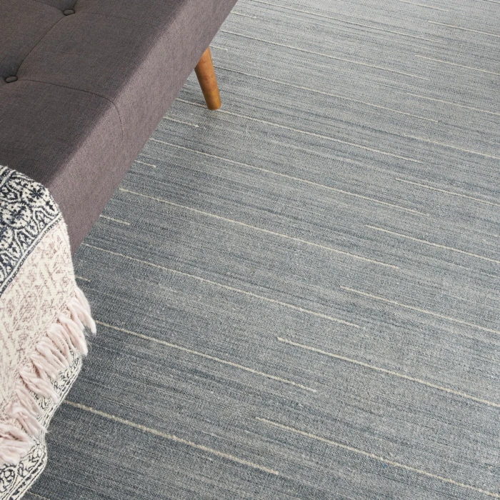 Nourison Interweave Light Blue IWV01 10 ft. X 14 ft. Rect. Rug