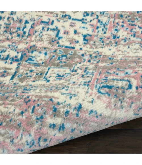 Nourison Grafix Area Rug GRF14-Ivory/Pink