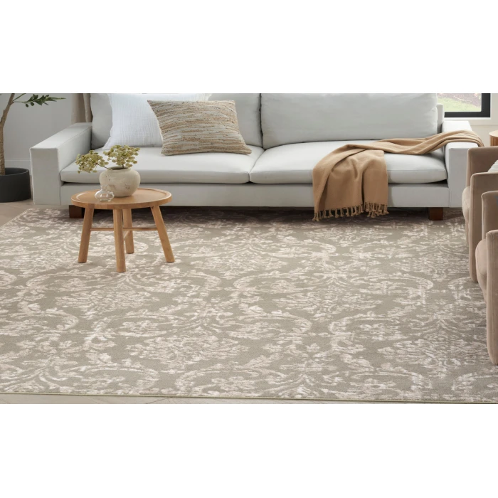 Nourison Jubilant Olive JUB09 7 ft. 10 in. X 9 ft. 10 in. Rectangle Rug