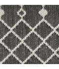 Nourison Positano Black POS02 6ft. Round Rug