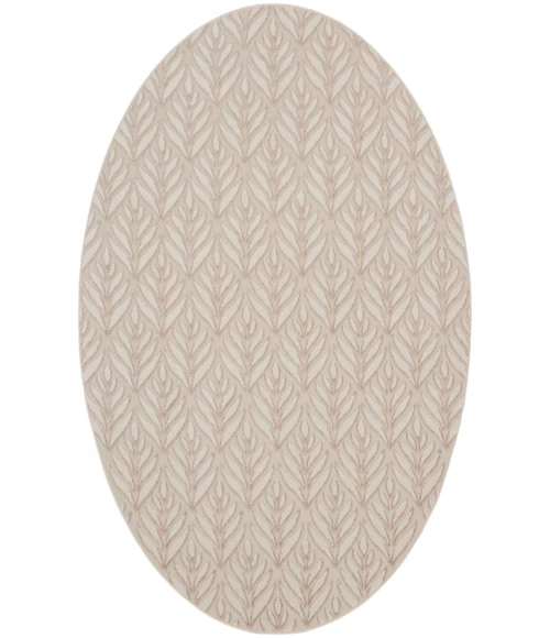 Nourison Aloha Ivory Grey ALH35 7’10” Round Rug