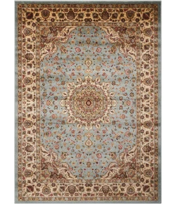 Nourison Home Delano DEL04 Blue 3 ft. 11 in. X 5 ft. 11 in. Area Rug