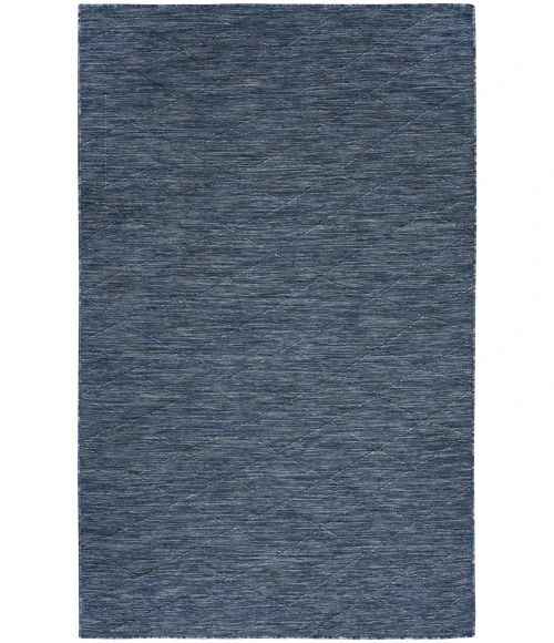 Nourison Washable Solutions Navy Blue WSL01 6 ft. X 9 ft. Rect. Rug