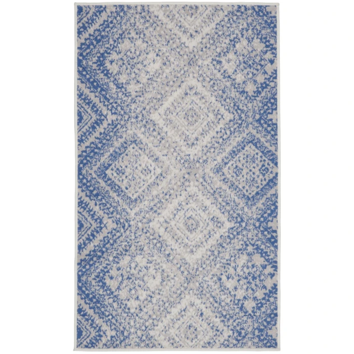 Nourison Whimsicle Area Rug WHS17-Ivory Blue