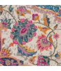 Nourison Passion Round Area Rug PSN22-Ivory/Multi