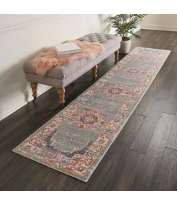 Nourison Home Passion PSN03 Grey 2 ft. 2 in. X 10 ft. Area Rug