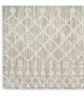 Nourison Positano Light Grey POS02 3ft. x 5ft. Rect. Rug