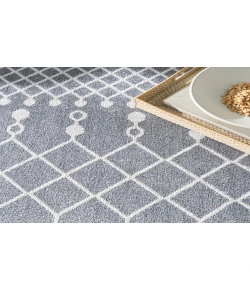 Nourison Astra Machine Washable Denim ASW10 6 ft. 7 in. X 9 ft. Rectangle Rug