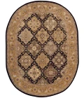 Nourison Home Nourison 2000 Black 2211 7ft.6in. x 9ft.6in. Oval Oval Rug