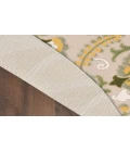 Nourison Aloha Ivory Green ALH17 5 ft. 3 in. Round Rug