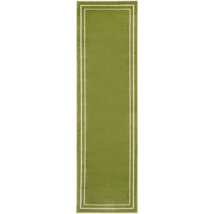 Nourison Nourison Essentials Area Rug NRE02 Green Ivory
