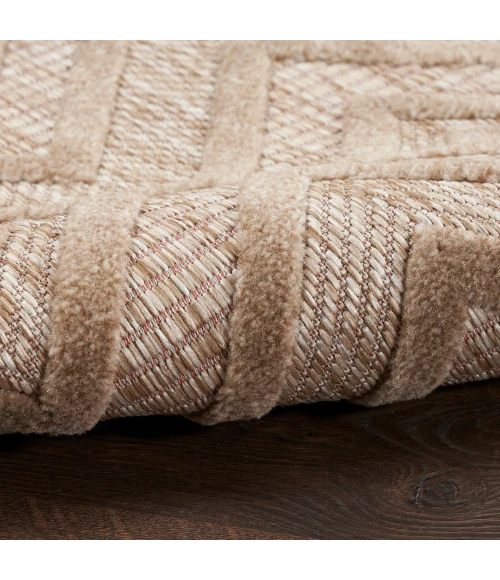 Nourison Versatile Area Rug NRV01 Natural Beige