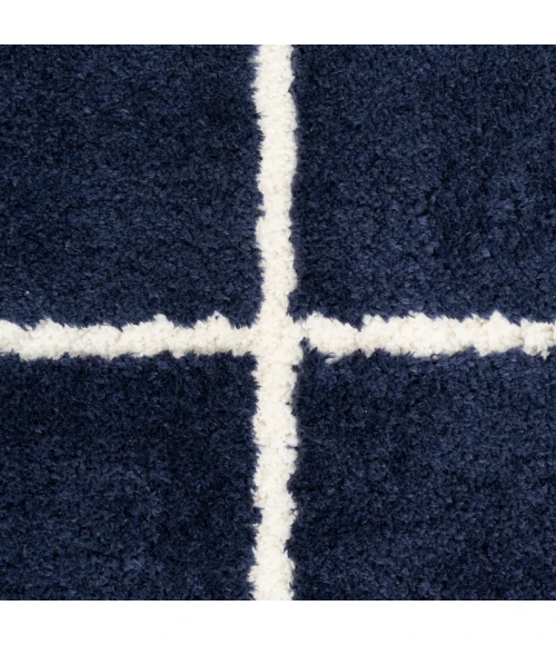 DKNY West End Ave Navy Ivory WTE01 6 ft. X 9 ft. Rect. Rug