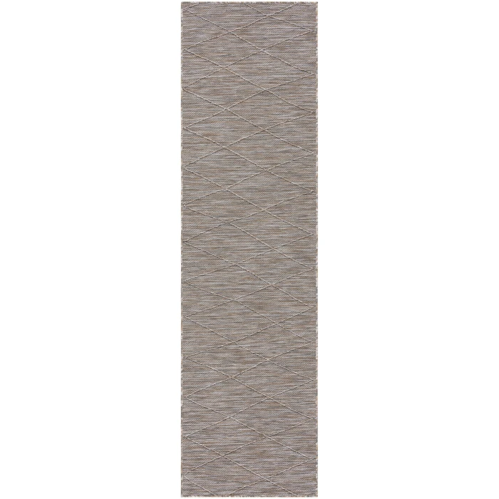 Nourison Washable Solutions Grey/Mocha WSL01 8 ft. Rect. Rug