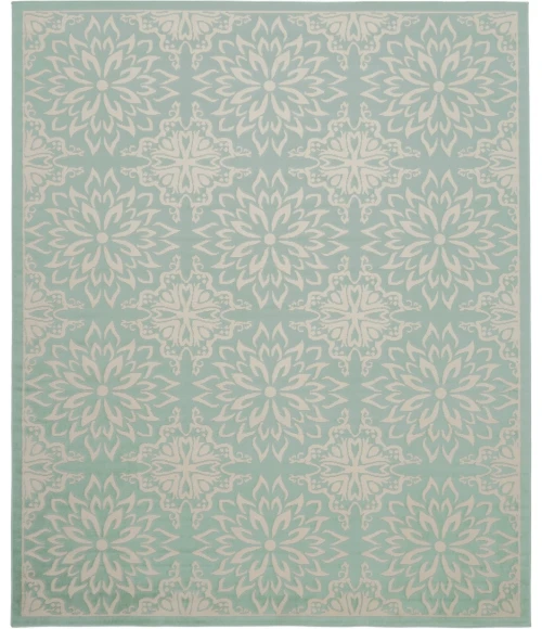 Nourison Jubilant Area Rug JUB06-Ivory/Green