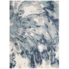 Nourison Home American Manor AMR03 Blue Ivory 3 ft. 11 in. X 5 ft. 11 in. Area Rug