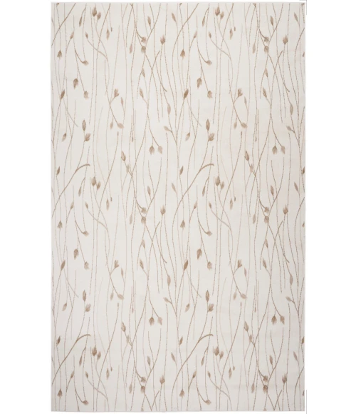 Nourison Grafix Ivory Beige GRF15 7 ft. 10 in. X 9 ft. 10 in. Rectangle Rug