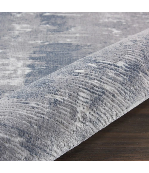 Nourison Rustic Textures Grey RUS05 6 ft. X 9 ft. Rect. Rug